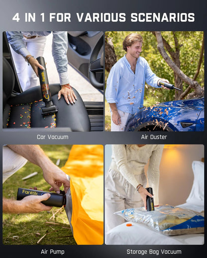 🔥Hot Sale🎁Compact Mini Cordless Car Vacuum